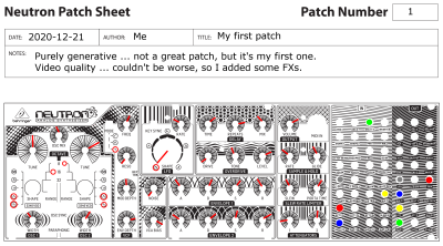 patch sheet